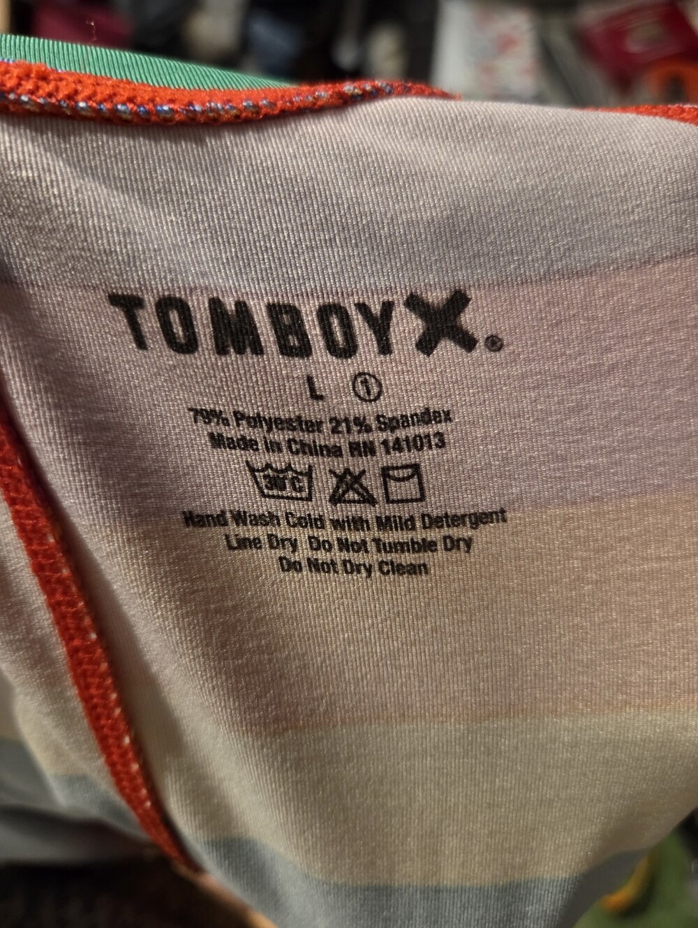 Tomboy Rainbow Striped Singlet - Picture 6 of 6